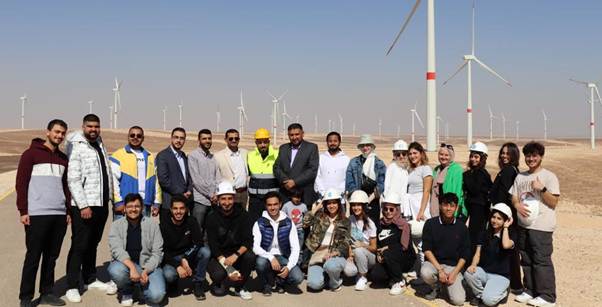 PSUT Students Visit to Ma'an Governorate to learn about its pioneering renewable energy projects